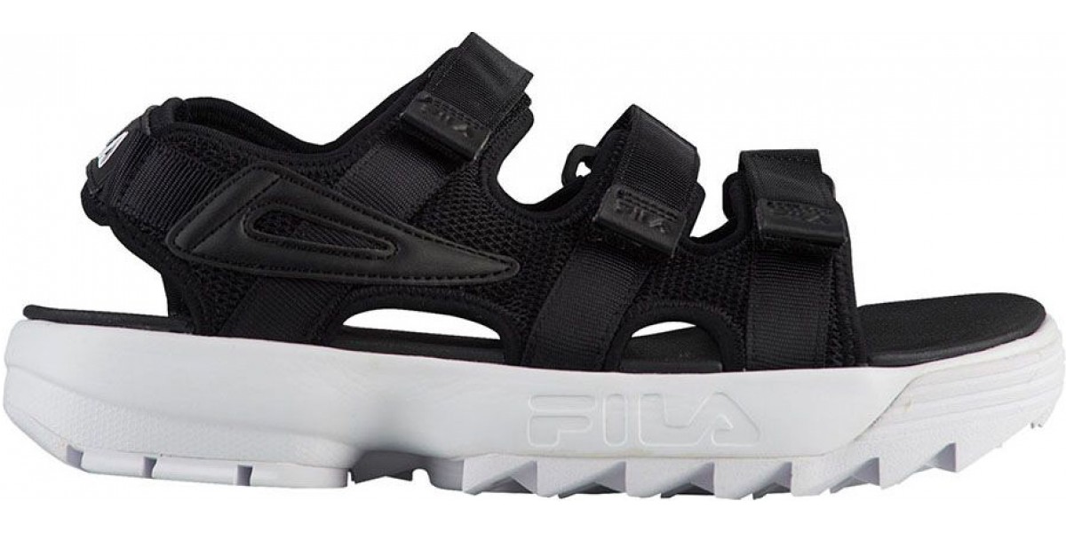 Fila disruptor cheap white sandals