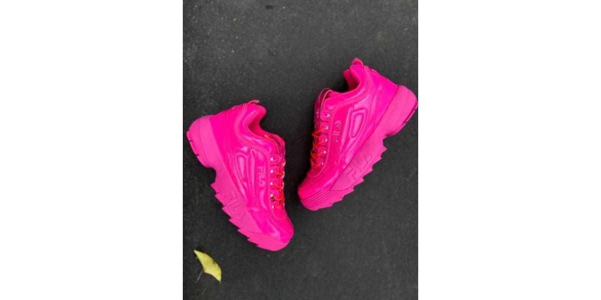 Fila disruptor store dark pink