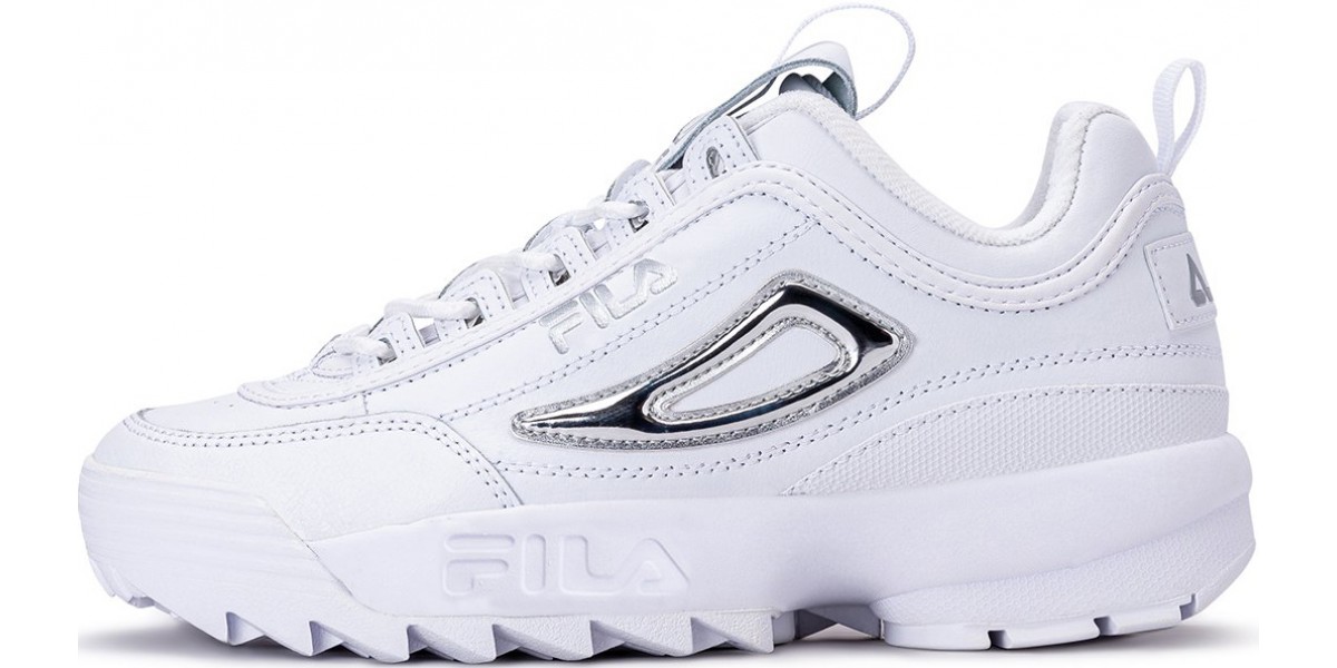 Fila store disruptor metallic