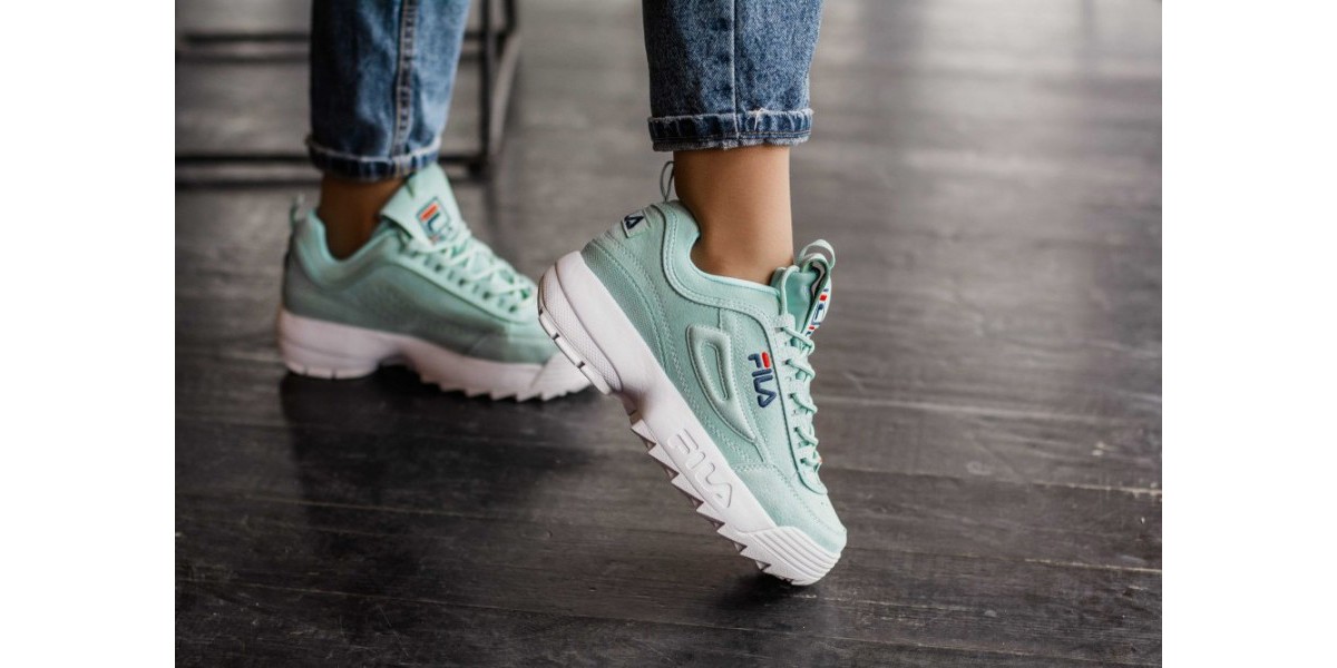 Fila disruptor 2 mint best sale