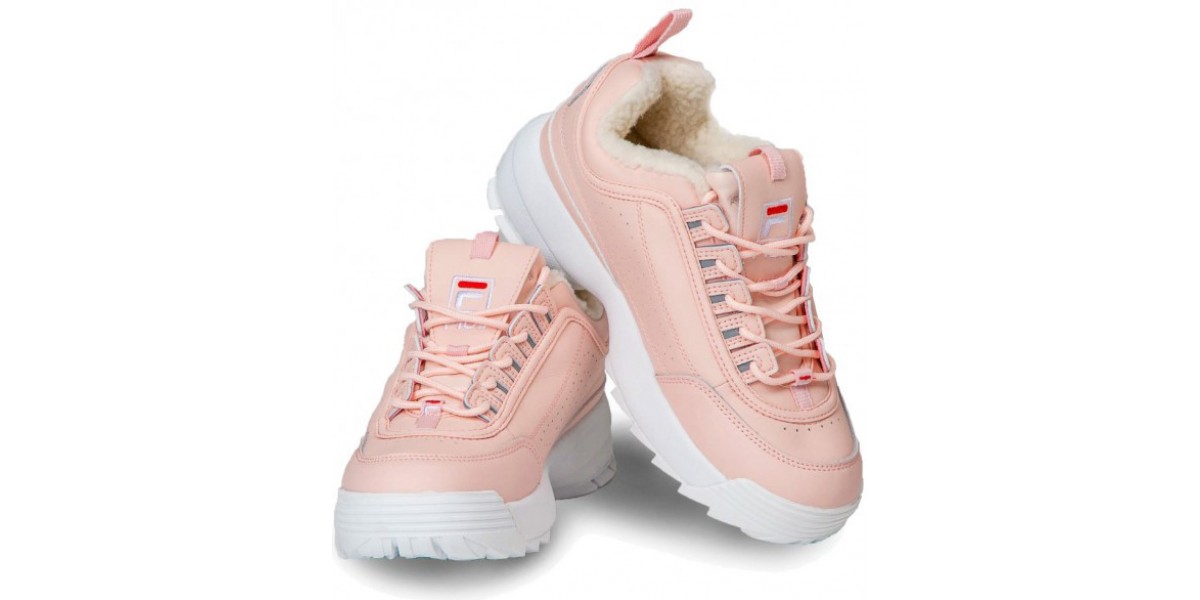 Fila disruptor cheap in pink